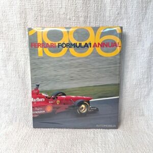 1996 Ferrari Formula 1 Annual Book Automobilia Hardcover Racing Car Collectible